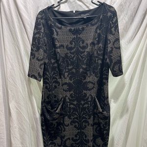 Connected apparel cocktail dress